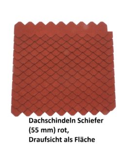 23.425-05 Dachschindeln Schiefer rot - 5